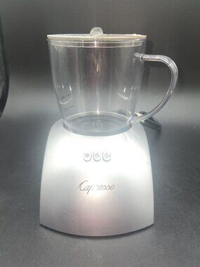 Capresso Milk Frother Plus Model #204 Silver